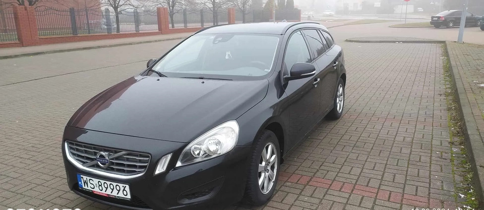 Volvo V60 cena 29500 przebieg: 269000, rok produkcji 2012 z Siedlce małe 121